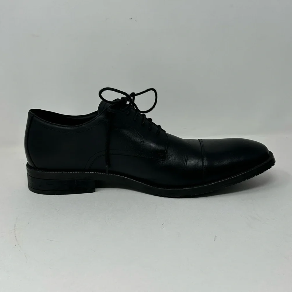 Cole Haan Men’s Dress Shoes Waterproof Black Grand 360 C34136 Leather Lace